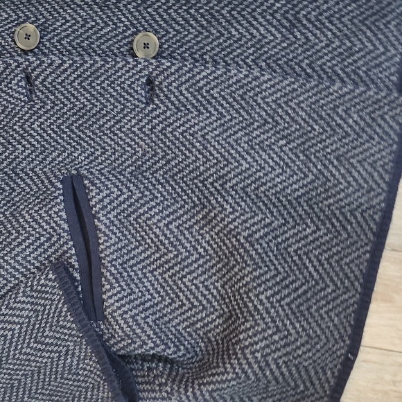 Madewell Blue Textured Knit Sweater - Picture 3 of 6